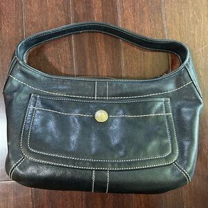 Vintage 2000s Coach Chelsea Ergo shoulder bag black